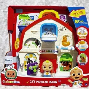 Cocomelon JJ Interactive Farm Playset Musical Toy w/ Sounds NIB